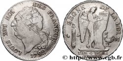 LOUIS XVI (MONARQUE CONSTITUTIONNEL) Écu dit au génie , type FRANÇOIS 1792 Toulouse