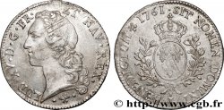 LOUIS XV DIT LE BIEN AIMÉ Écu aux branches d’olivier, tête ceinte d’un bandeau 1761 Bayonne