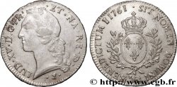 LOUIS XV DIT LE BIEN AIMÉ Écu aux branches d’olivier, tête ceinte d’un bandeau 1761 Pau