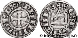 TOURAINE - SAINT-MARTIN DE TOURS - PHILIPPE II AUGUSTE Denier tournois n.d. Saint-Martin de Tours