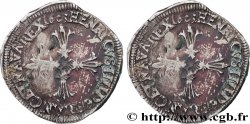 HENRI IV LE GRAND Quart d écu, croix feuillue de face 1603 Rennes