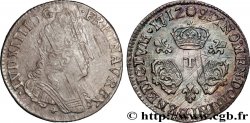 LOUIS XIV THE SUN KING Dixième d écu aux trois couronnes 1712 Nantes