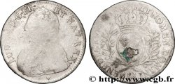 LOUIS XV DIT LE BIEN AIMÉ Demi-écu aux branches d olivier, buste habillé 1740 Strasbourg