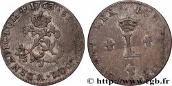 LOUIS XV DIT LE BIEN AIMÉ Double sol de billon 1763 Paris