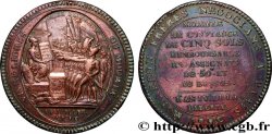 REVOLUTION COINAGE Monneron de 5 sols au serment (An IV), 3e type 1792 Birmingham, Soho