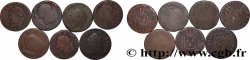LOUIS XVI Sols dits à l écu , lot de 7 ex. n.d. Ateliers divers