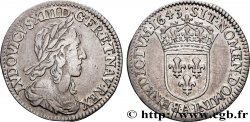 LOUIS XIII LE JUSTE Douzième d écu, buste drapé et cuirassé (2e buste de Jean Warin) 1643 Paris, Monnaie du Louvre