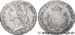 LOUIS XV DIT LE BIEN AIMÉ Écu aux branches d’olivier, tête ceinte d’un bandeau 1761 Toulouse
