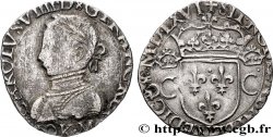CHARLES IX Demi-teston 1566 Bordeaux