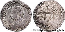 CHARLES IX Teston, 2e type 1567 Bordeaux