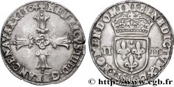 HENRI IV LE GRAND Quart d écu, croix feuillue de face 1604 Bayonne