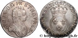 LOUIS XV DIT LE BIEN AIMÉ Écu dit vertugadin 1716 Besançon