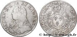 LOUIS XV THE WELL-BELOVED Écu aux branches d olivier, buste habillé 1726 Lille