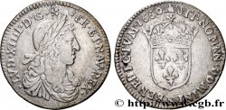 LOUIS XIV THE SUN KING Douzième d écu, portrait apollinien 1660 Montpellier