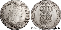 LOUIS XV DIT LE BIEN AIMÉ Écu dit de France-Navarre 1719 Montpellier