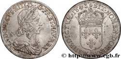 LOUIS XIII LE JUSTE Demi-écu, buste drapé et cuirassé (2e buste de Jean Warin) 1643 Paris, Monnaie du Louvre