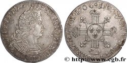 LOUIS XIV LE GRAND OU LE ROI SOLEIL Quart d écu aux huit L, 2e type 1704 Paris