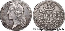 LOUIS XV DIT LE BIEN AIMÉ Cinquième d’écu aux branches d’olivier, tête ceinte d’un bandeau 1766 Aix-en-Provence