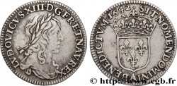 LOUIS XIII LE JUSTE Douzième d écu, buste drapé (1er buste de Jean Warin) 1642 Paris, Monnaie de Matignon