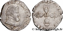 HENRI IV LE GRAND Demi-franc, 2e type d Angers et Tours 1604 Angers