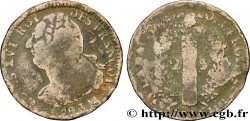 LOUIS XVI (MONARQUE CONSTITUTIONNEL) 2 sols dit au faisceau , type FRANÇOIS 1793 Marseille