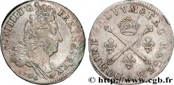 LOUIS XIV LE GRAND OU LE ROI SOLEIL 10 sols aux insignes 1704 Paris