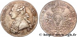 LOUIS XVI Cinquième d écu aux branches d olivier 1788 La Rochelle AU