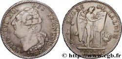 LOUIS XVI Écu dit “au génie”, type FRANÇOIS 1792 Marseille