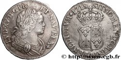 LOUIS XV  THE WELL-BELOVED  Écu dit  de France-Navarre  1718 Paris XF