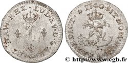 LOUIS XV THE BELOVED Sol de billon 1740 Paris