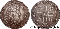 LOUIS XIV  THE SUN KING  Demi-écu aux huit L, 1er type 1691 Lille AU