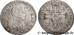 LOUIS XV  THE WELL-BELOVED  Louis d’argent à la croix aux huit L couronnées 1720  La Rochelle XF