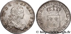LOUIS XV  THE WELL-BELOVED  Tiers d écu de France 1721 Amiens EBC