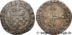 CHARLES IX Double sol parisis, 1er type 1569 Lyon VF