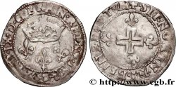 CHARLES IX Double sol parisis, 1er type 1572 Aix-en-Provence VF