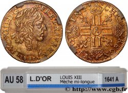 LOUIS XIII LE JUSTE Louis d or aux huit L (effigie de Jean Warin) 1641 Paris, Monnaie du Louvre