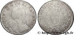 LOUIS XV DIT LE BIEN AIMÉ Écu aux branches d olivier, buste habillé 1726 Nantes