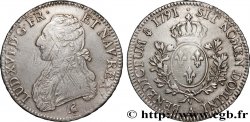 LOUIS XVI Écu aux branches d olivier 1791 Paris