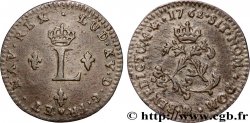 LOUIS XV DIT LE BIEN AIMÉ Double sol de billon 1762 Strasbourg