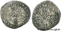 HENRI II Douzain aux croissants 1550 Poitiers