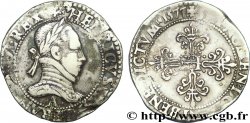 HENRY III Franc au col plat 1577 Paris