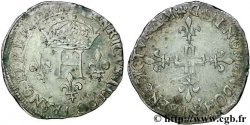 HENRY III Double sol parisis, 2e type 1584 Lyon