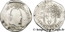 HENRY III Teston, 4e type 1575 Nantes