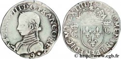 CHARLES IX Demi-teston, 2e type 1564 Rennes