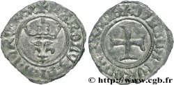 CHARLES VI LE FOU OU LE BIEN AIMÉ Double tournois dit niquet n.d. Auxerre