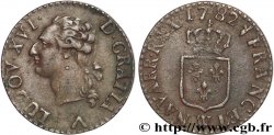 LOUIS XVI Liard dit à l écu 1782 Lille