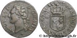 LOUIS XVI Demi-sol dit à l écu 1789 Lille