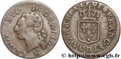 LOUIS XVI (MONARQUE CONSTITUTIONNEL) Liard dit à l écu 1791 Rouen