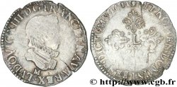 LOUIS XIII Demi-franc au buste enfantin et fraisé 1611 Toulouse