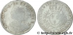LOUIS XV THE WELL-BELOVED Écu dit “aux branches d olivier” 1736 Bayonne
